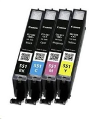 Obrázek Canon CARTRIDGE CLI- 551 multi pack pro Pixma iP, Pixma iX, Pixma MG a Pixma MX 6850, 725x, 925, 8750 (300 str.)