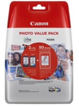 Obrázek Canon CARTRIDGE PG- 545XL/ CL- 546XL- fotopapír GP 501 multipack pro Pixma MG a Pixma TS 305, 3150, 3151 (400 str.)