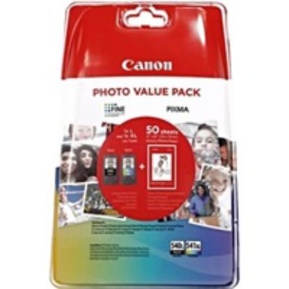Obrázek Canon CARTRIDGE PG- 540L/ CL- 541XL SEC - fotopapír PIXMA MG, PIXMA MX, PIXMA TS 3550, 2250, 515, 4150, 4250, 475, 5151