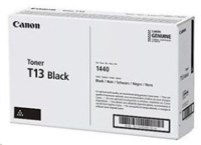 Obrázek Canon TONER T13k černá pro i- SENSYS X 1440iF, 1440i, 1440P, 1440Pr (10 600 str.)