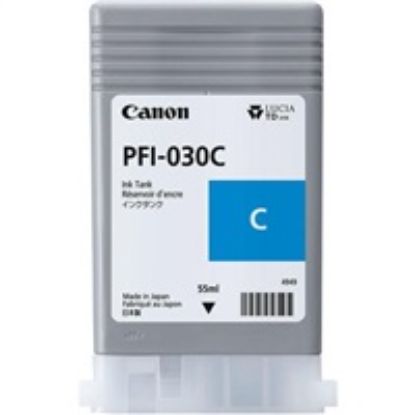 Obrázek Canon CARTRIDGE PFI- 030 C azurová pro imagePROGRAF TM- 240 a TM- 340