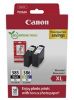 Obrázek Canon Cartridge PG- 585XL/ CL- 586XL černá/ barevná + Canon PAPÍR GP- 501 4 x 6 50
