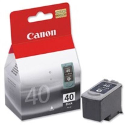 Obrázek Canon CARTRIDGE PG- 40 černá pro MP- 150, MP- 170, MP- 450, PIXMA IP1 x 00, IP2 x 00, MP1 x 0, MP- 210 (490 str.)