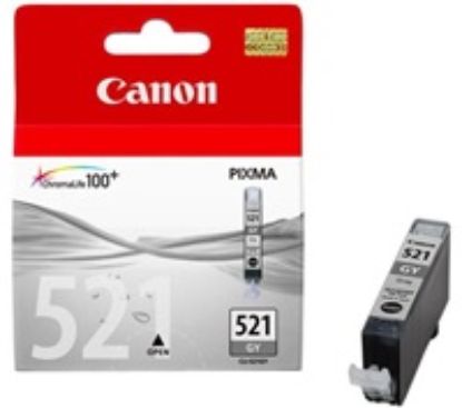 Obrázek Canon CARTRIDGE CLI- 521GY žlutá pro PIXMA MP980, MP990, MX870 (1395 str.)