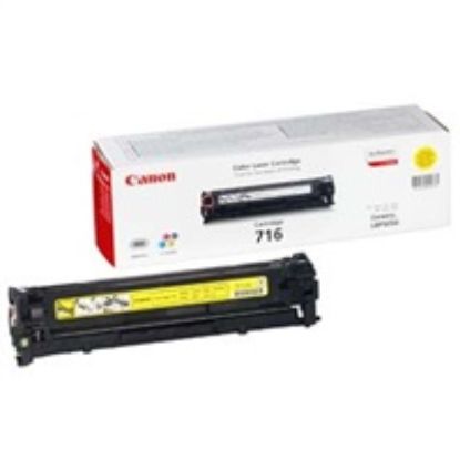 Obrázek Canon TONER CRG- 716Y žlutá pro i- Sensys LBP5050, LBP5050N, LBP5360, MF- 8030Cn, MF- 8040Cn, MF- 8050Cn, MF- 8080Cw…