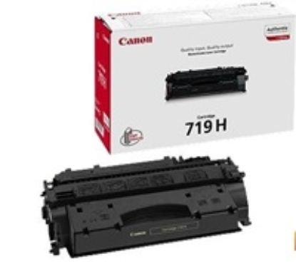 Obrázek Canon TONER CRG- 719HBk černý pro i- SENSYS LBP251dw, LBP252dw, LBP253x, LBP6300DN, LBP6310dn, LBP6650DN (6 400 str.)