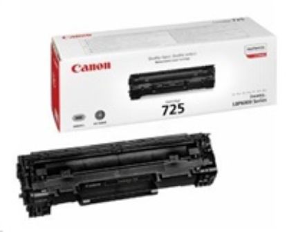 Obrázek Canon TONER CRG- 725 černý pro i- Sensys LBP a i- Sensys MF 3010 a 6000 (1 600 str.)