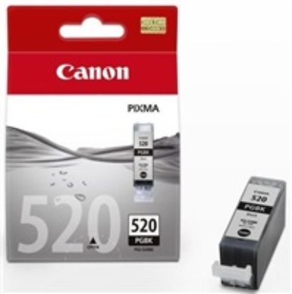 Obrázek Canon CARTRIDGE PGI- 520BK černá pro MP 540/ 620/ 630/ 980, iP3600/ 4600 (320 str.)