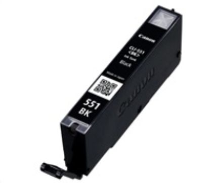 Obrázek Canon CARTRIDGE CLI- 551BK černá pro Pixma iP, Pixma iX, Pixma MG a Pixma MX 6850, 725x, 925, 8750 (376 str.)