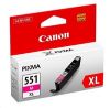 Obrázek Canon CARTRIDGE CLI- 551M XL purpurová pro Pixma iP, Pixma iX, Pixma MG a Pixma MX 6850, 725x, 925, 8750 (680 str.)