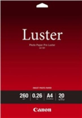 Obrázek Canon fotopaír LU- 101, A4, 20 ks, lesklý 260g/ m