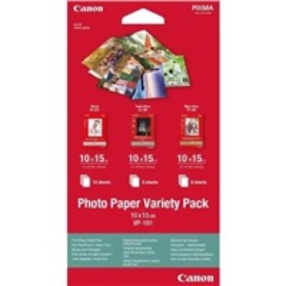 Obrázek Canon PAPÍR Photo Paper Variety Pack 10 x 15cm VP- 101