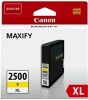 Obrázek Canon CARTRIDGE PGI- 2500XL Y žlutá pro Maxify iB4050, iB4150, MB5050, MB5150, MB5155, MB5350, MB5450 a MB…