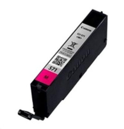 Obrázek CANON CARTRIDGE CLI- 571 M purpurová pro PIXMA MG575x, MG685x, MG775x, TS505x, TS605x, TS805x (297 str.)
