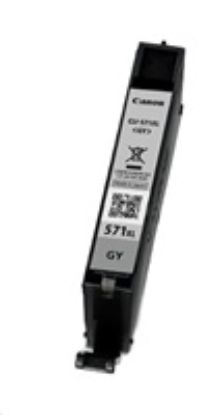 Obrázek CANON CARTRIDGE CLI- 571GY XL šedá pro PIXMA MG575x, MG685x, MG775x, TS505x, TS605x, TS805x, TS905x (3350 str.)