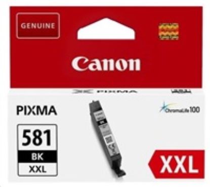 Obrázek Canon CARTRIDGE CLI- 581 XXL černá pro PIXMA TS615x, TS625x, TS635x, TR7550, TS815x (6 360 str.)