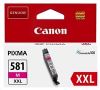 Obrázek Canon CARTRIDGE CLI- 581 XXL purpurová pro PIXMA TS615x, TS625x, TS635x, TR7550, TS815x (760str.)