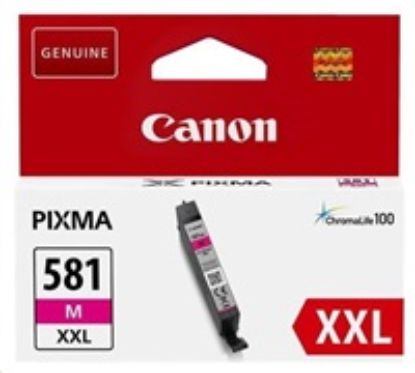Obrázek Canon CARTRIDGE CLI- 581 XXL purpurová pro PIXMA TS615x, TS625x, TS635x, TR7550, TS815x (760str.)