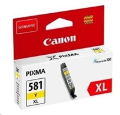Obrázek Canon CARTRIDGE PGI- 580XL žlutá pro PIXMA TS615x, TS625x, TS635x, TR7550, TS815x (518 str.)