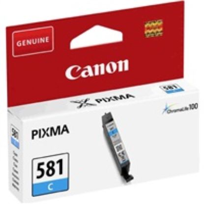 Obrázek Canon CARTRIDGE CLI- 581 azurová pro PIXMA TS615x, TS625x, TS635x, TS815x, TS825x, TS835x, TS915x (256 str.)