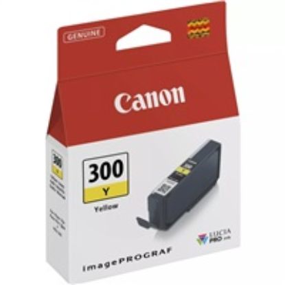 Obrázek Canon CARTRIDGE PFI- 300 Y žlutá pro imagePROGRAF PRO- 300