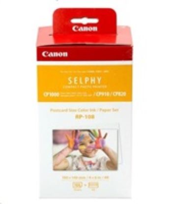 Obrázek Canon RP- 108 papír 100 x 158mm 108ks do termosublimační tiskárny - poskozeny obal