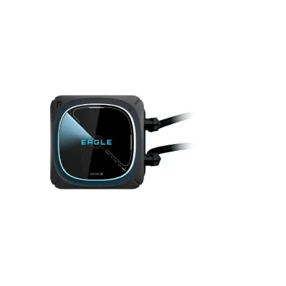 Obrázek GIGABYTE Vodní chladič EAGLE 360, 3 x 120mm, ARGB, LGA1851, AM5, černá