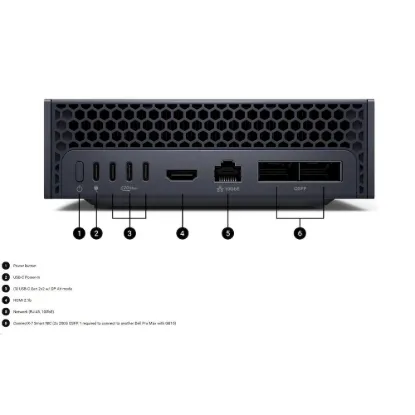 Obrázek DELL PC Pro Max with GB10 FCM1253/ TPM/ NVIDIA GB10 Grace/ 128 GB/ 4TSSD/ NVIDIA GB10 Blackw/ 280 W Type- C/ NVIDIA DGX…