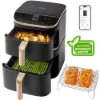 Obrázek Cosori Turbo Tower Pro chytrá horkovzdušná fritéza 10, 8l černá