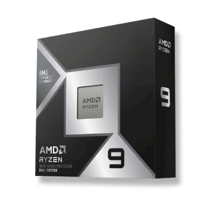 Obrázek CPU AMD RYZEN 9 9950 x 3D2, 16- core, až 5.6GHz, 208MB cache, 200 W, AMD Radeon Graphics, socket AM5, BOX, bez chladiče