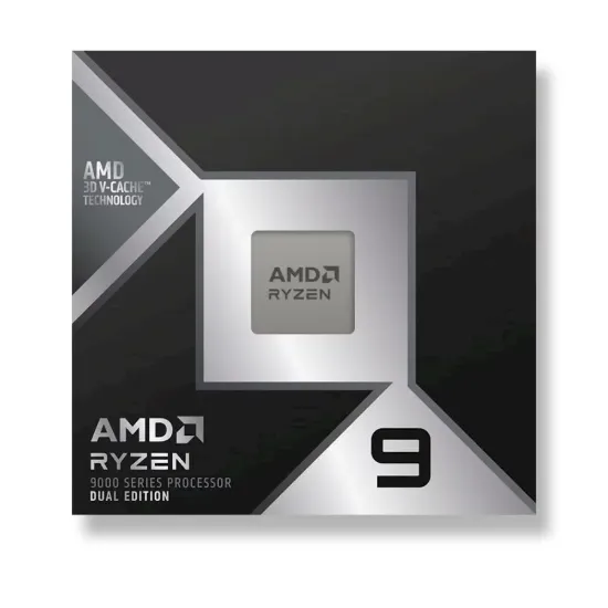Obrázek CPU AMD RYZEN 9 9950 x 3D2, 16- core, až 5.6GHz, 208MB, AMD Radeon Graphics, socket AM5