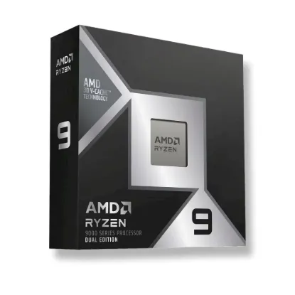 Obrázek CPU AMD RYZEN 9 9950 x 3D2, 16- core, až 5.6GHz, 208MB cache, 200 W, AMD Radeon Graphics, socket AM5, BOX, bez chladiče