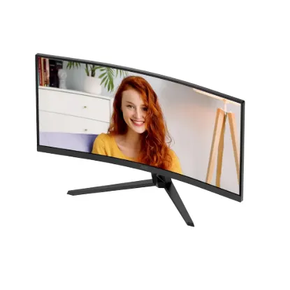 Obrázek AOC MT VA LCD WLED 34" CU34B3E - 3440 x 1440, 120 Hz, 1xHDMI, DP, Zakřivený