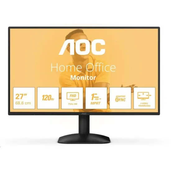 Obrázek AOC MT 27" 27B31H - 1920 x 1080, IPS, 120 Hz, D- Sub, 1xHDMI