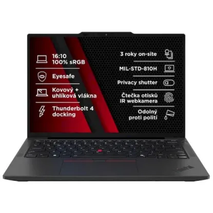 Obrázek LENOVO NTB ThinkPad X13 G6 - Ultra7 255U, 13.3" WUXGA, 32 GB, 1 TBSSD, 5MP+IRcam, W11P