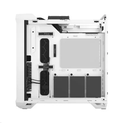 Obrázek FRACTAL DESIGN skříň Torrent Compact White TG Clear Tint, USB 3.1 Type- C, 2x USB 3.0, bez zdroje, E- ATX
