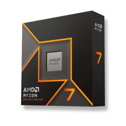 Obrázek CPU AMD RYZEN 7 9700X, 8- core, 3.8GHz, 40MB cache, 65 W, AMD Radeon Graphics, socket AM5, BOX, bez chladiče