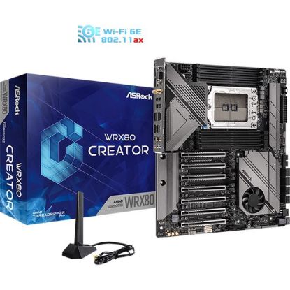 Obrázek ASRock MB Sc sWRX8 WRX80 Creator R2.0, AMD WRX8, 8xDDR4, 1xVGA, WiFi, eATX