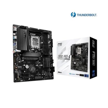 Obrázek ASRock MB Sc LGA1851 Z890 PRO- A, Intel Z890, 4xDDR5, 1xDP, 1xHDMI, 1xThunderbolt