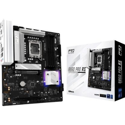 Obrázek ASRock MB Sc LGA1851 B860 PRO RS, Intel B860, 4xDDR5, 1xDP, 1xHDMI, ATX
