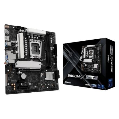 Obrázek ASRock MB Sc LGA1871 B860M- X Gen5, Intel B860, 2xDDR5, 1xDP, 1xHDMI, mATX