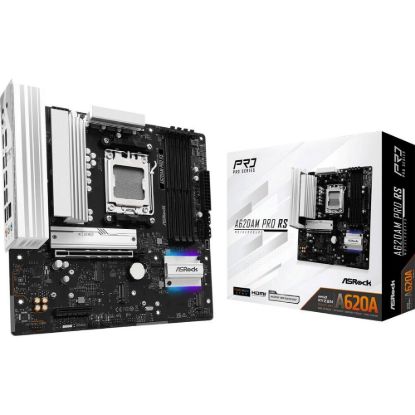 Obrázek ASRock MB Sc AM5 A620AM PRO RS, AMD X620A, 4xDDR5, 1xHDMI, 1xDP