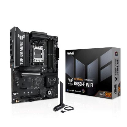 Obrázek ASUS MB Sc AM5 TUF GAMING B850- E WIFI, AMD B850, 4xDDR5, 1xDP, 1xHDMI, WiFi, ATX