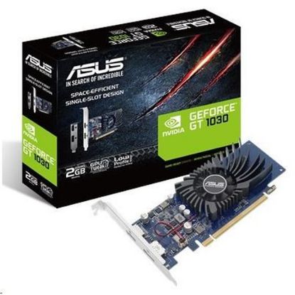 Obrázek ASUS VGA NVIDIA GeForce GT 1030 BRK 2G, 2G GDDR5, 1xHDMI, 1xDP