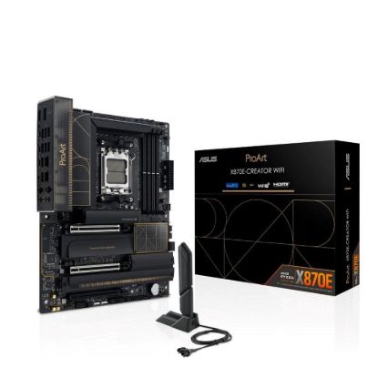 Obrázek ASUS MB Sc AM5 PROART X870E- CREATOR WIFI, AMD X870, 4xDDR5, 1xHDMI, 2xUSB4, WiFi