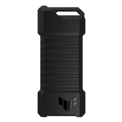 Obrázek ASUS TUF GAMING A2 SSD NVME case, USB3.2 Gen 2 x 1, M.2 NVMe SSD kovový box, černá