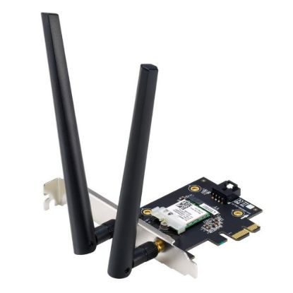 Obrázek ASUS PCE- AXE5400 Wireless AXE5400 PCIe Wi- Fi 6E Adapter Card, Bluetooth 5.2