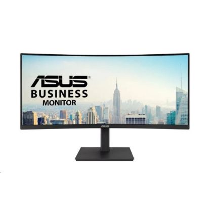 Obrázek ASUS LCD 34" VA34VCPSR Docking Monitor, WQHD, 1500R Curvature, PD 96 W, RJ45, USB hub, Low Blue Light, Flicker Free