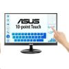 Obrázek ASUS LCD dotekový 21.5" VT229H Touch 1920 x 1080, lesklý, D- SUB, HDMI, 10- point Touch, IPS, Frameless, USB, VESA