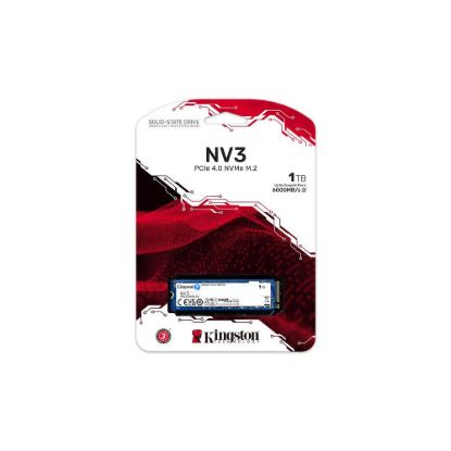 Obrázek Kingston SSD 1 TB NV3, M.2 2280, NVMe PCIe Gen4 x 4, (R: 6000MB/ s; W: 4000MB/ s)